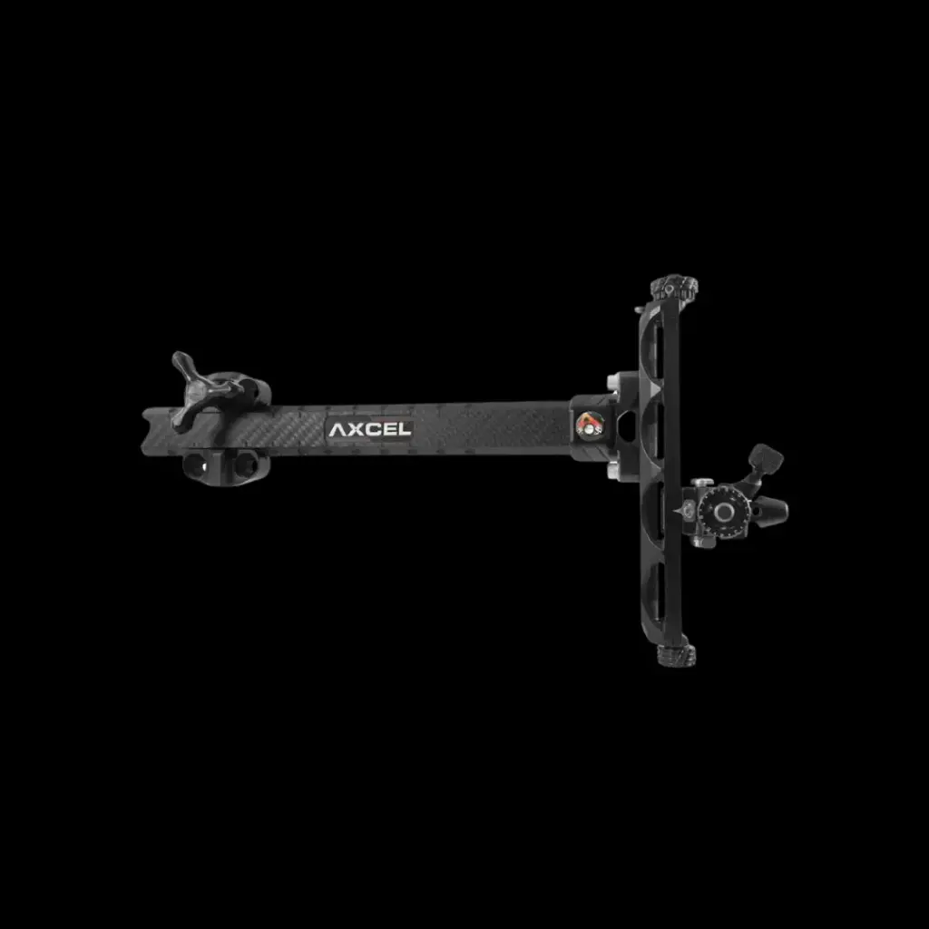 AXCEL ACHIEVE XP CARBON BAR RECURVE SIGHT (RH, BLACK)
