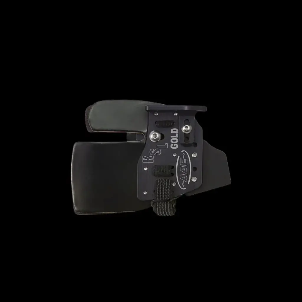 AAE KSL Gold Finger Tab (Aluminum w/ Cordovan Face) (RH, MD)