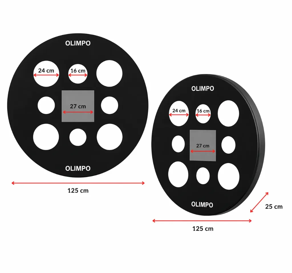 PACA AQUILES 9 REDONDA OLIMPO
