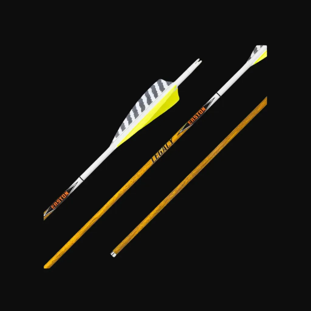 Easton Carbon Legacy Feather Fletched Arrows
