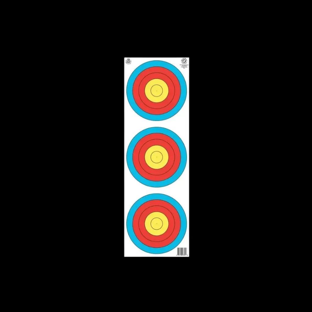 Maple Leaf INDOOR 3 Spot Vertical World Championship Target Face